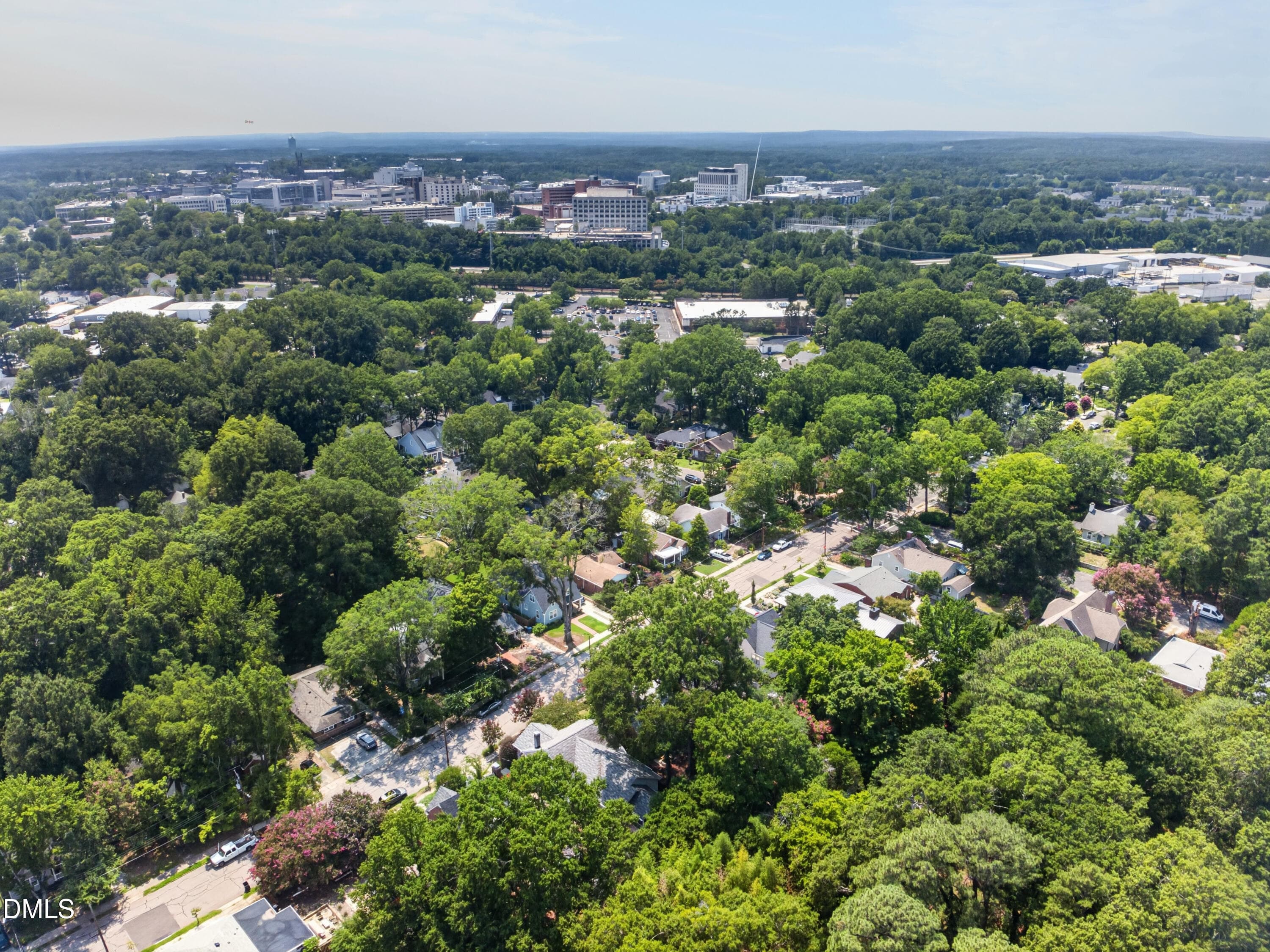 Aerial to Duke Hospital - 2320 Englewood Avenue, Durham, NC 27705, Durham
