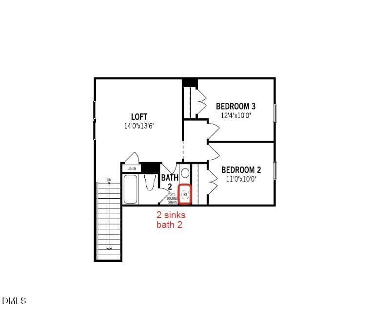 2nd Floor - 148 Cucumber Court, Garner, NC 27529