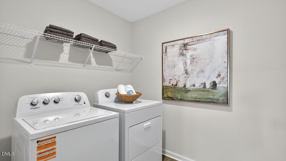 Laundry Room - 537 Tradition Farm Place, Wendell, NC 27591