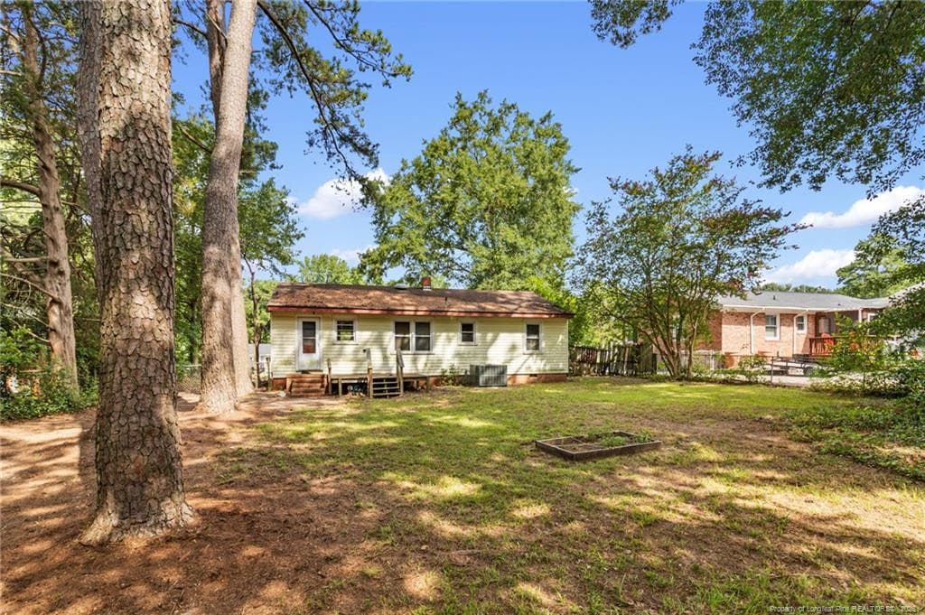 Back Yard with lots of trees - 5427 Birch Road, Fayetteville, NC 28304, Fayetteville