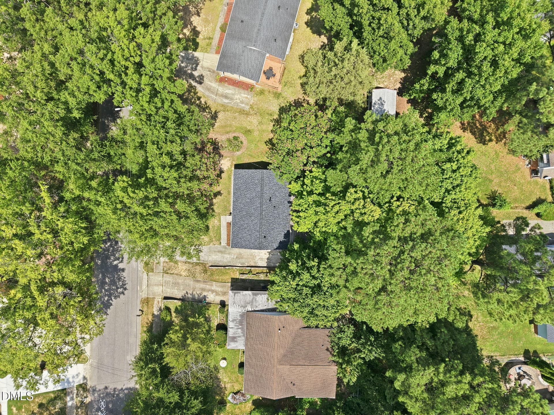 Overhead View - 2107 Dandridge Drive, Raleigh, NC 27610