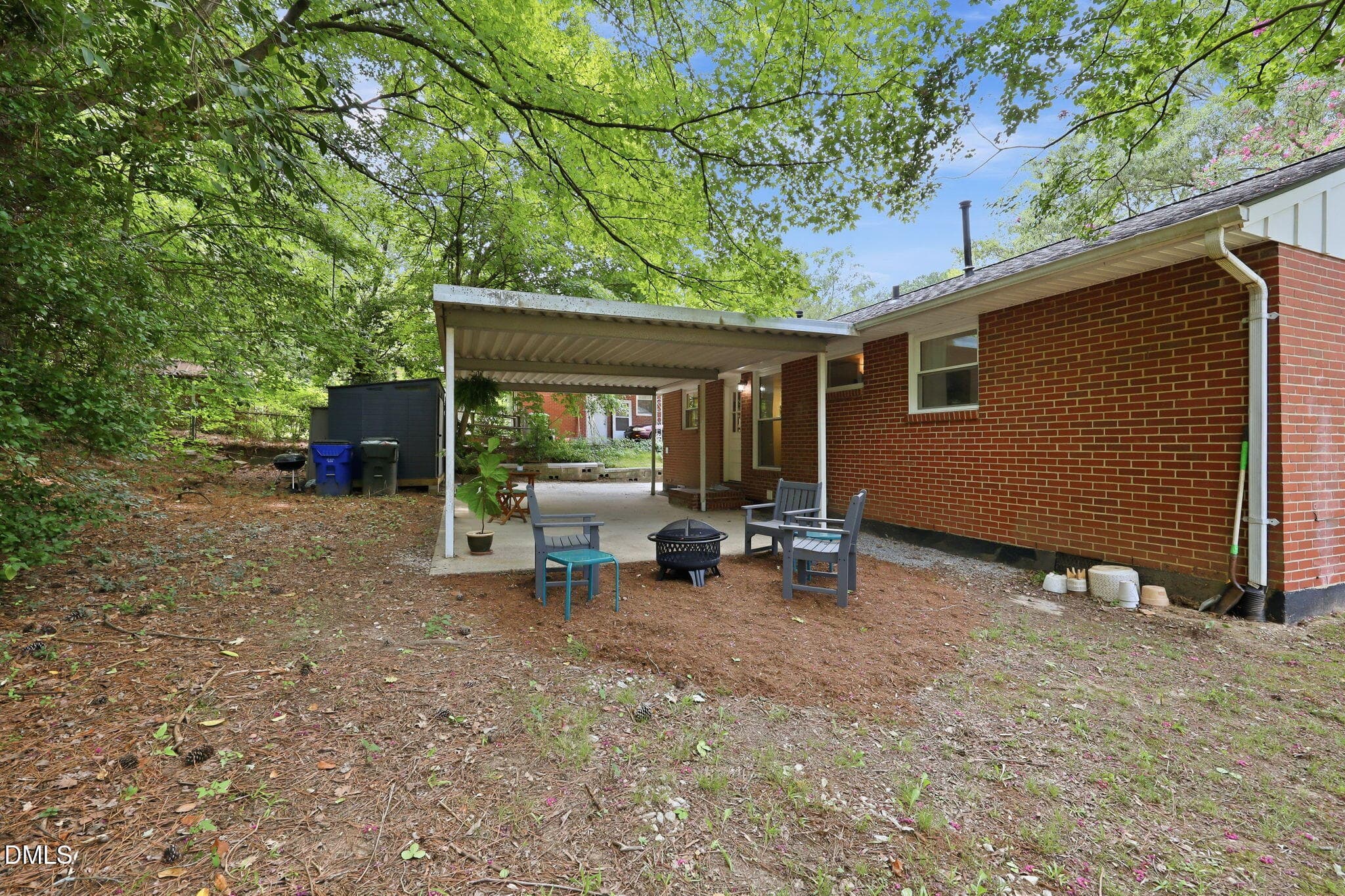 Backyard - 2107 Dandridge Drive, Raleigh, NC 27610