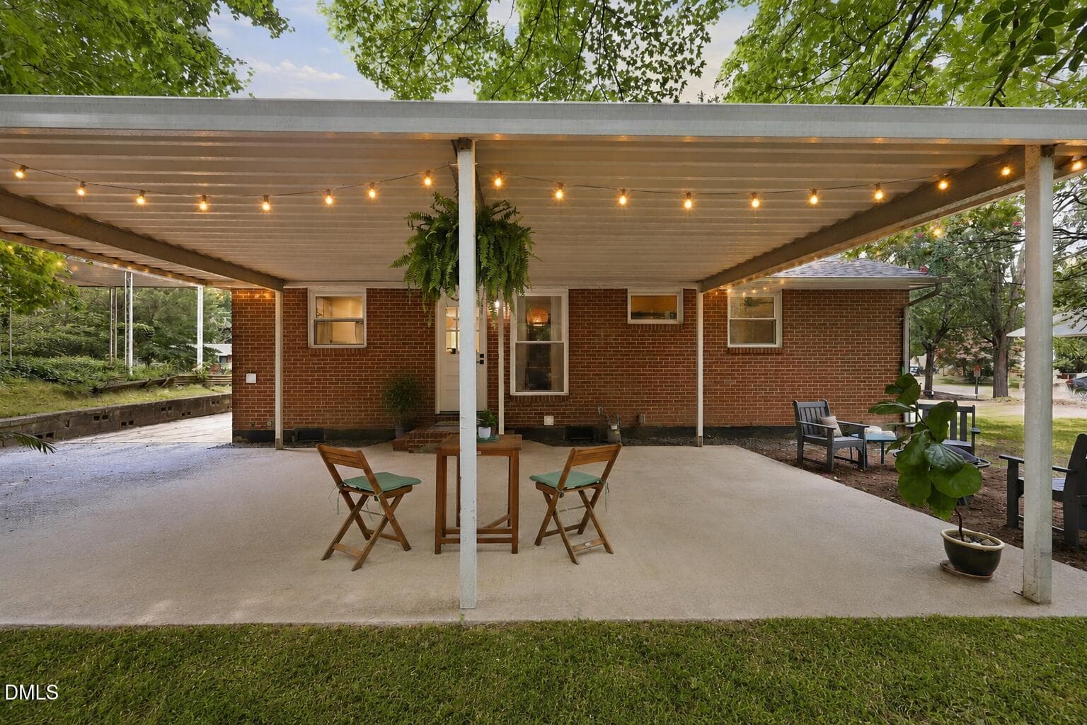 Carport [digitally enhanced] - 2107 Dandridge Drive, Raleigh, NC 27610