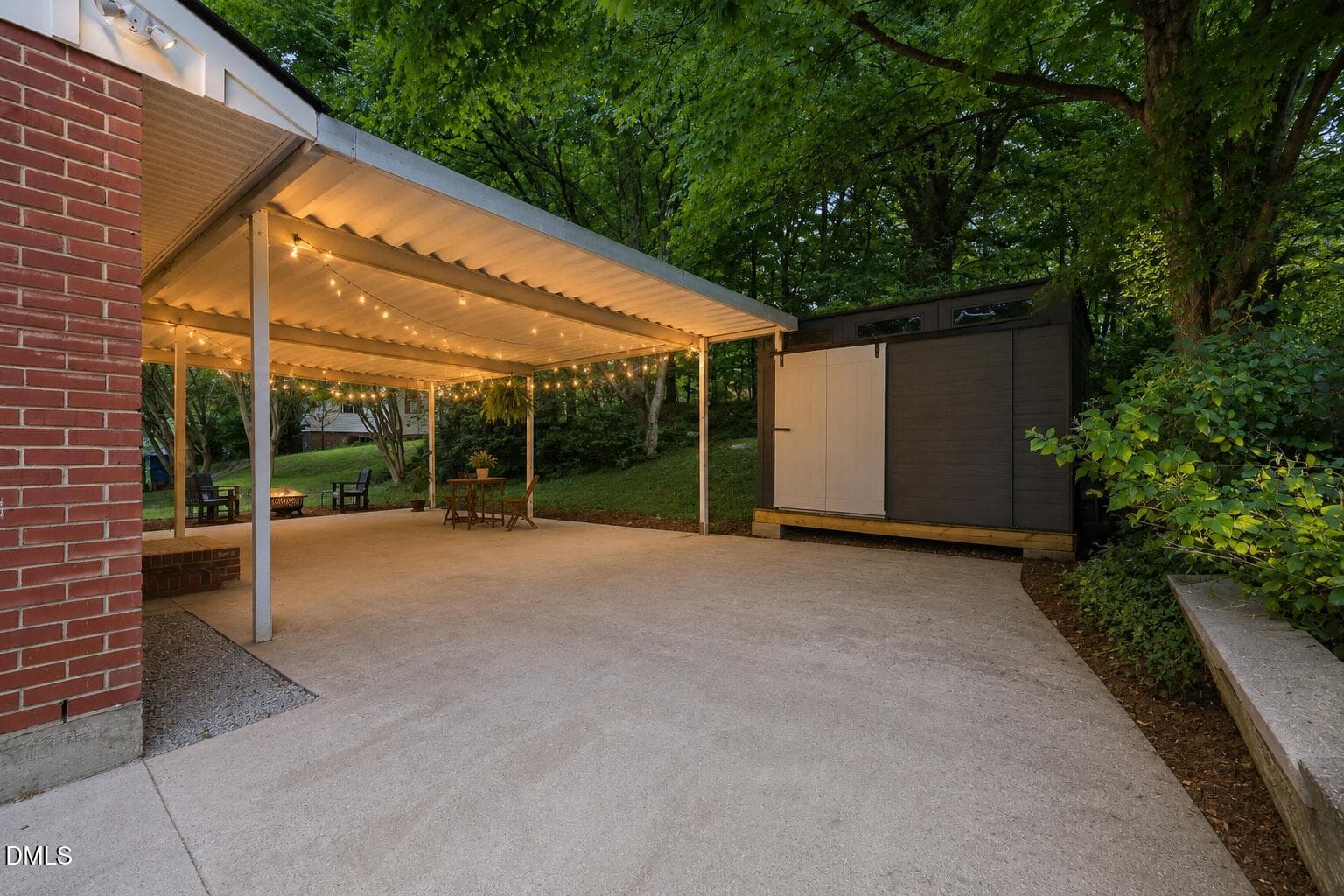 Carport [digitally enhanced] - 2107 Dandridge Drive, Raleigh, NC 27610