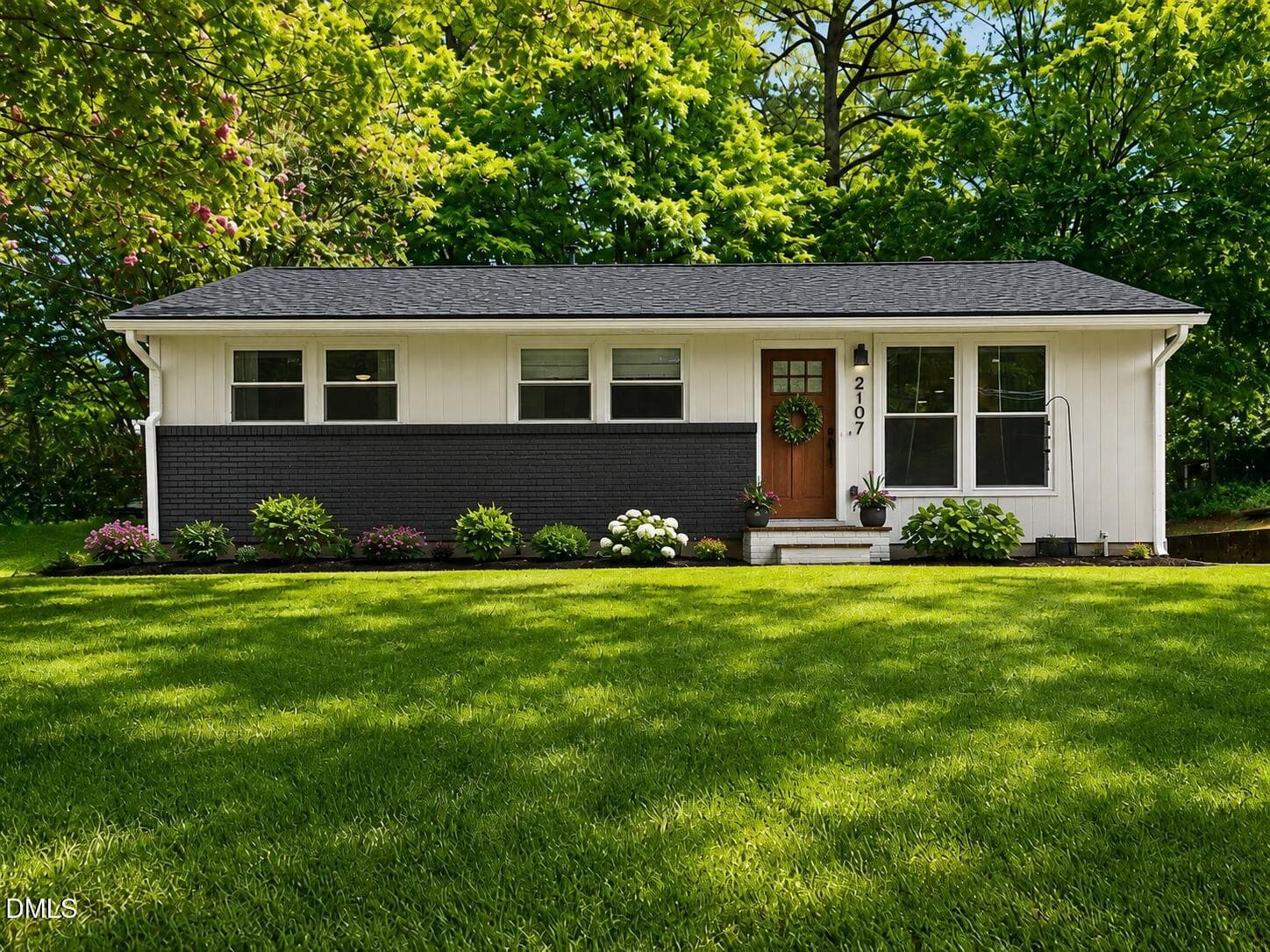 Front Facade Option C - 2107 Dandridge Drive, Raleigh, NC 27610