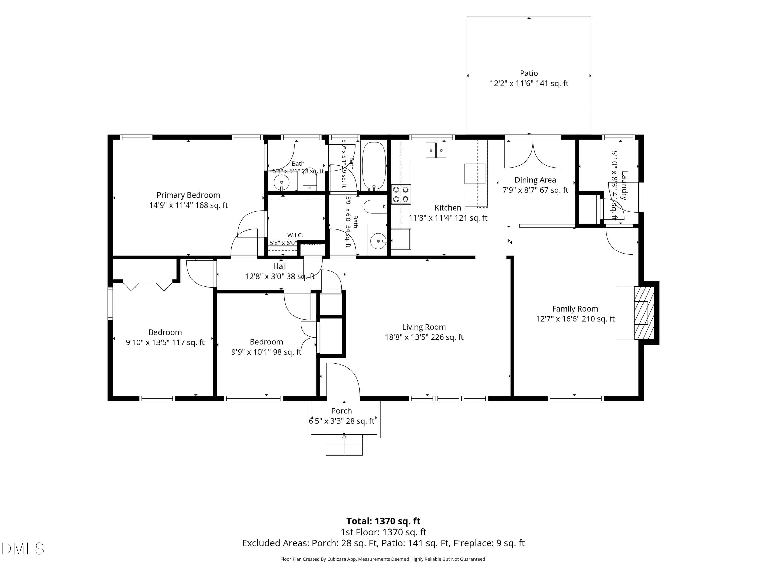 2-Floorplan_1 - 3701 Sue Ellen Drive, Raleigh, NC 27604, Raleigh