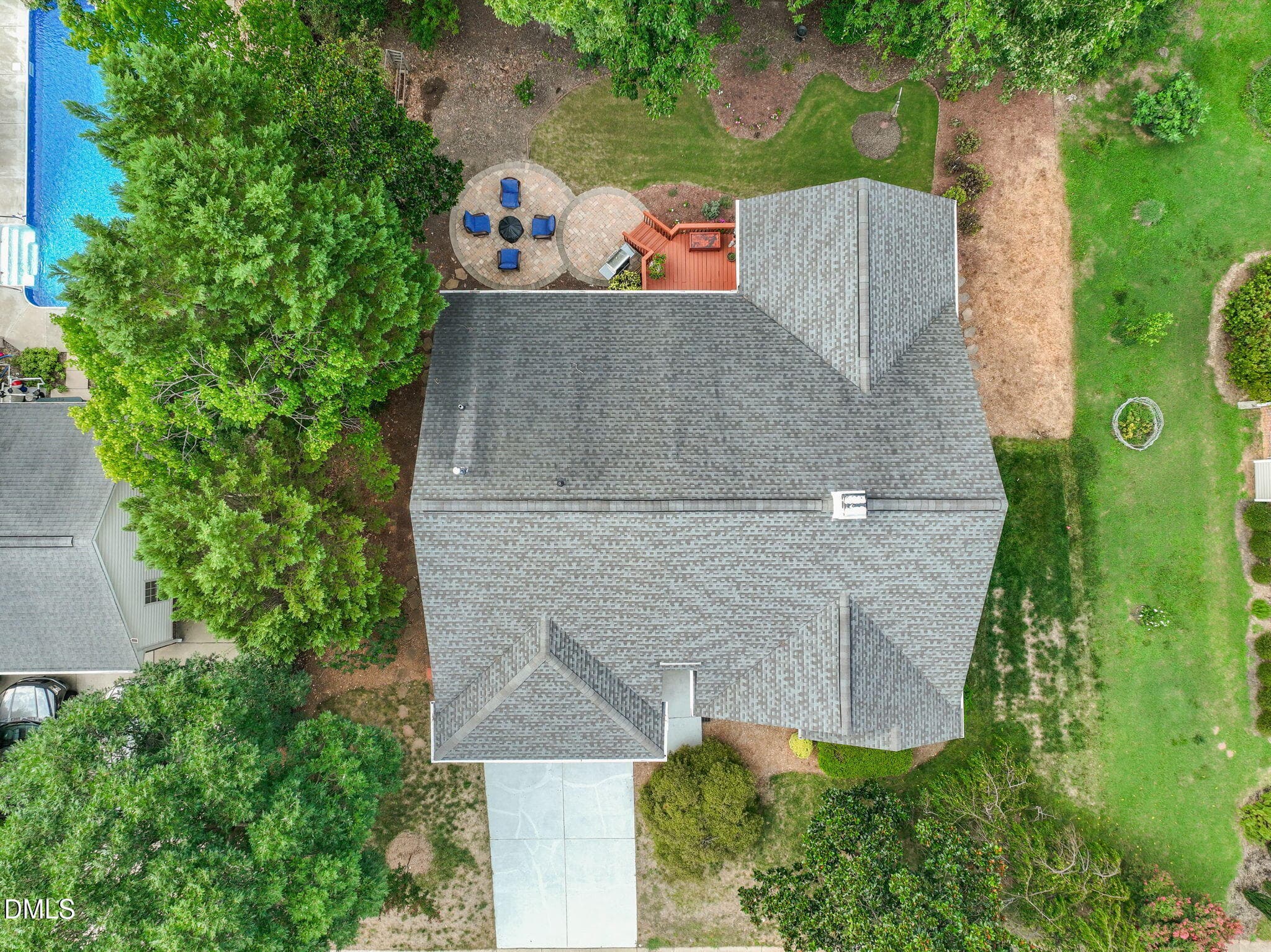 Aerial View - 103 Conway Court, Cary, NC 27513