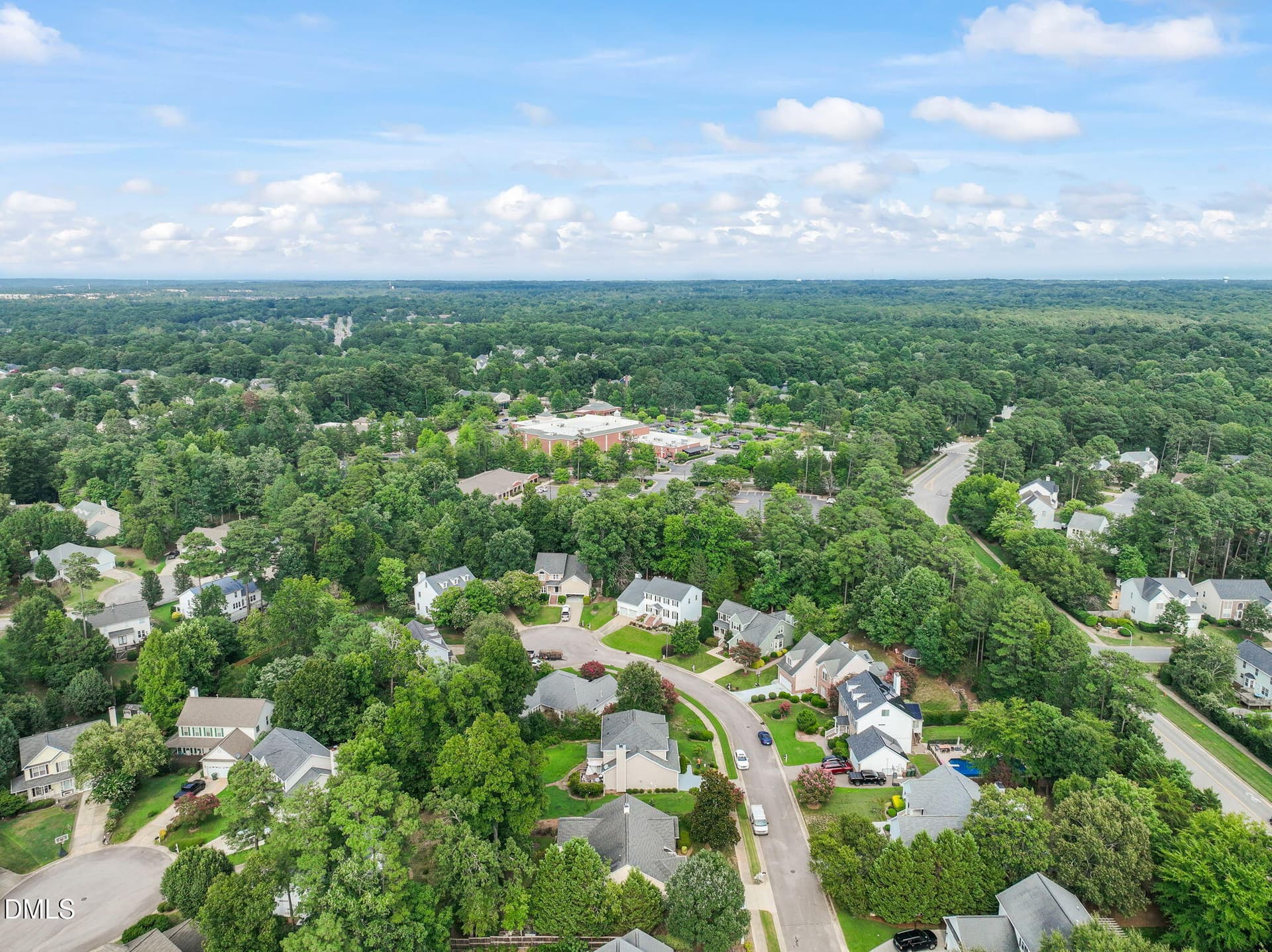 Aerial View - 103 Conway Court, Cary, NC 27513
