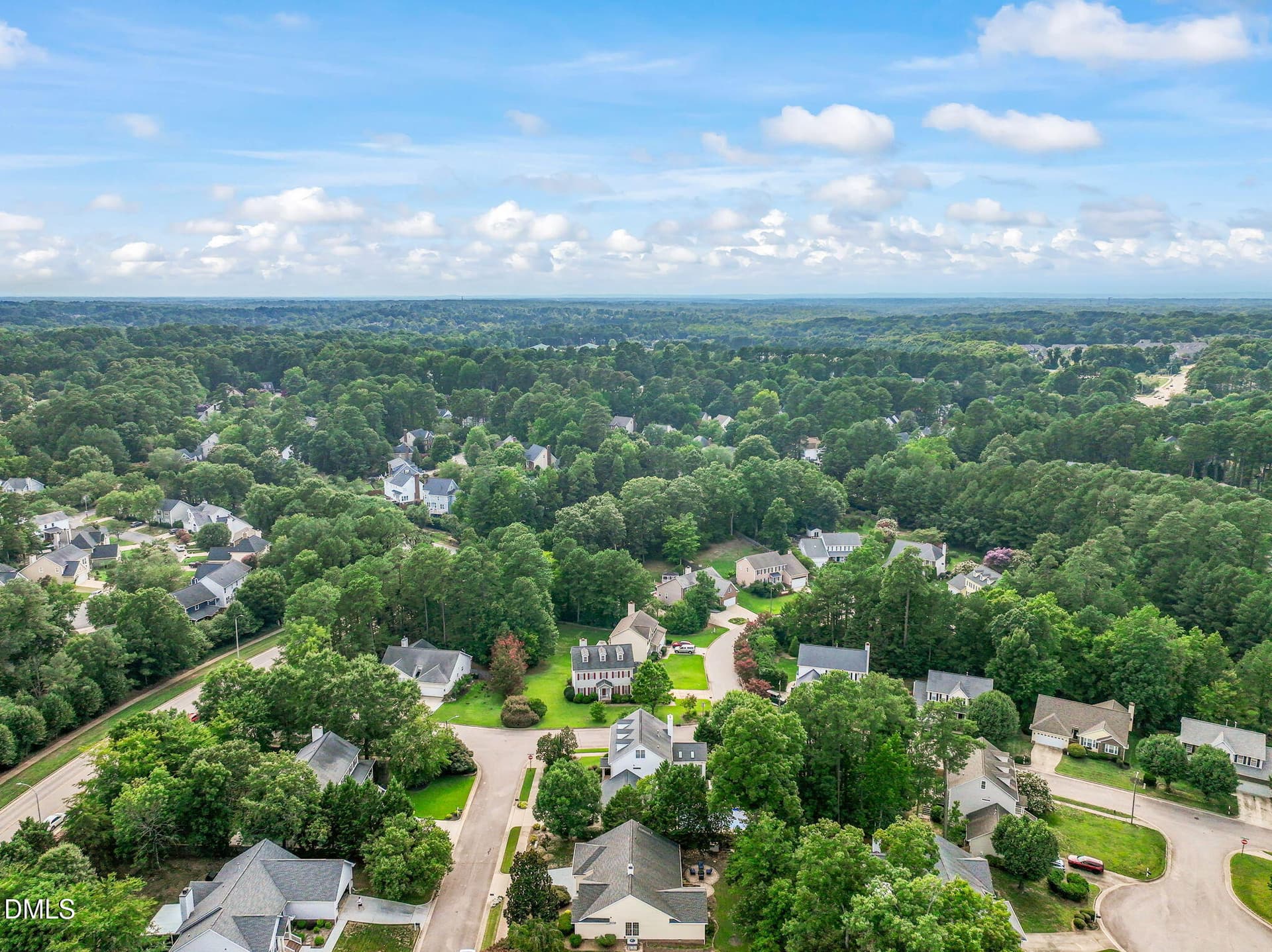 Aerial View - 103 Conway Court, Cary, NC 27513