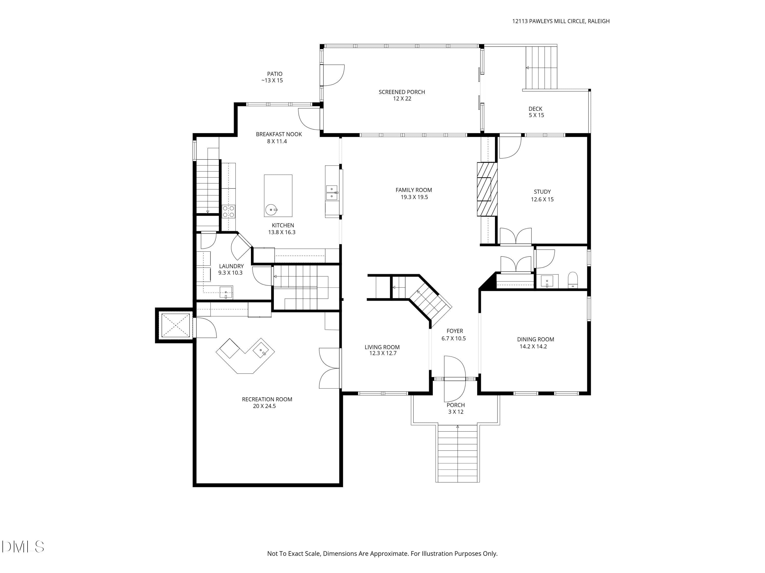2nd_floor_12113_pawleys_mill_circle_rale - 12113 Pawleys Mill Circle, Raleigh, NC 27614, Raleigh