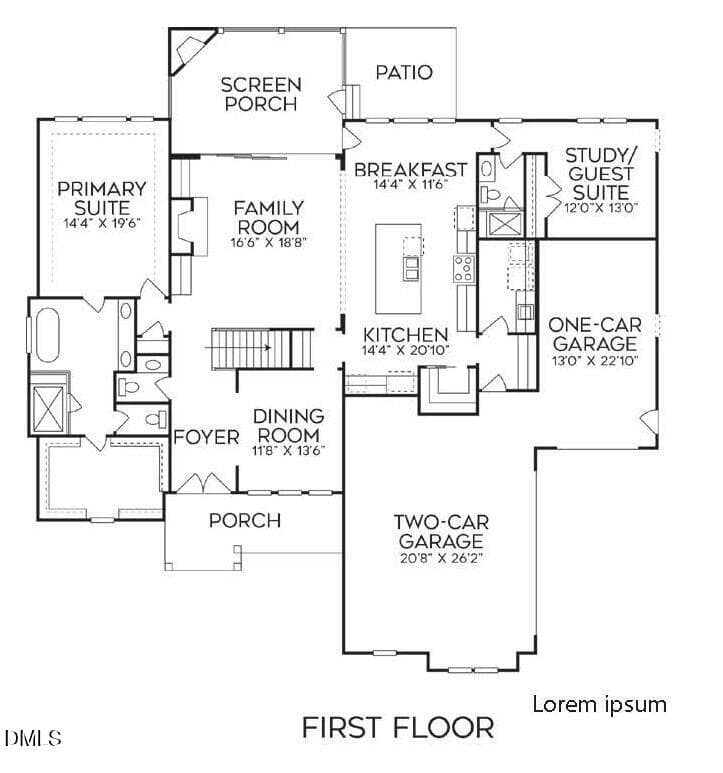 1st Floor - 1240 Perry Bluff Drive, Wake Forest, NC 27587