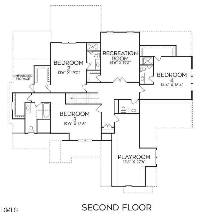 2nd Floor - 1240 Perry Bluff Drive, Wake Forest, NC 27587