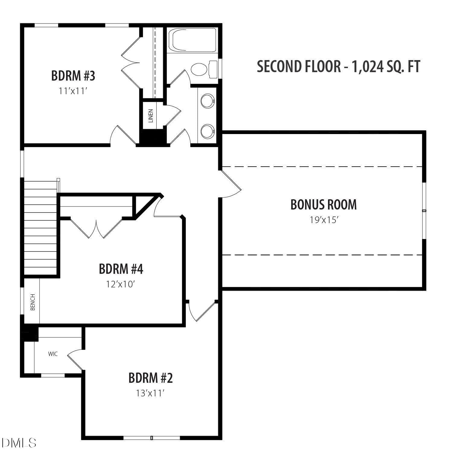 Second Floor - 182 Cardovia Way, Wendell, NC 27591