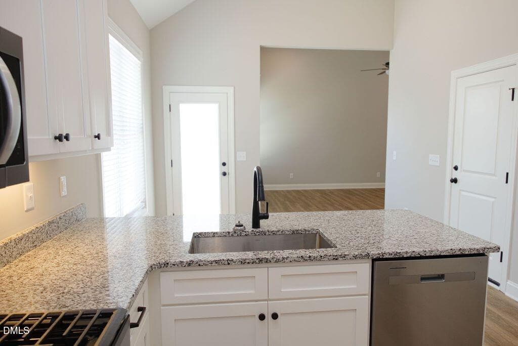 kitchen to den view - 1004 Butler Drive, Erwin, NC 28339