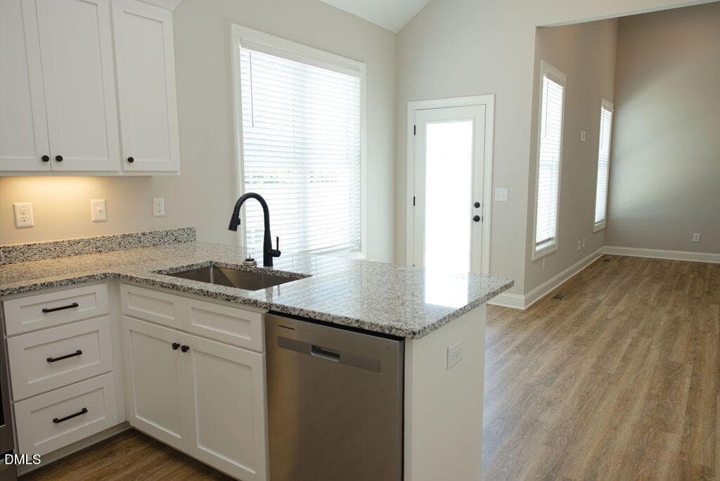 kitchen to dining view - 1004 Butler Drive, Erwin, NC 28339