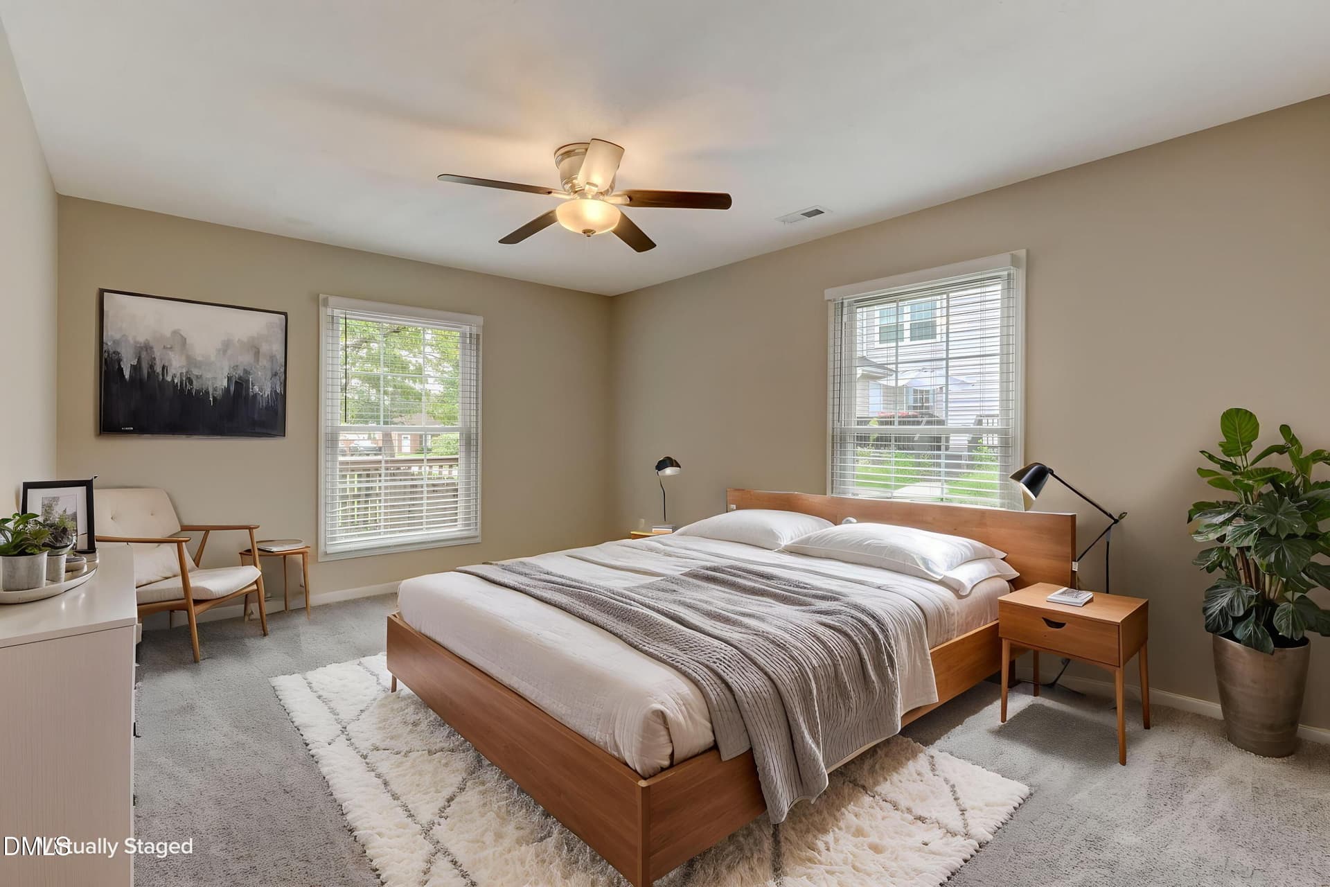 16-print-Primary Bedroom virtually stage - 2202 Huntington Road E5, Burlington, NC 27215