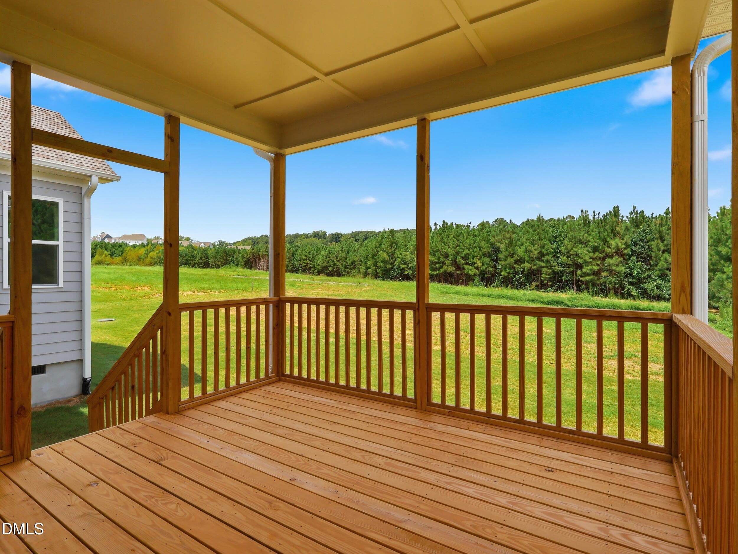 Back porch - 5820 Genesee Drive, Durham, NC 27712, Durham