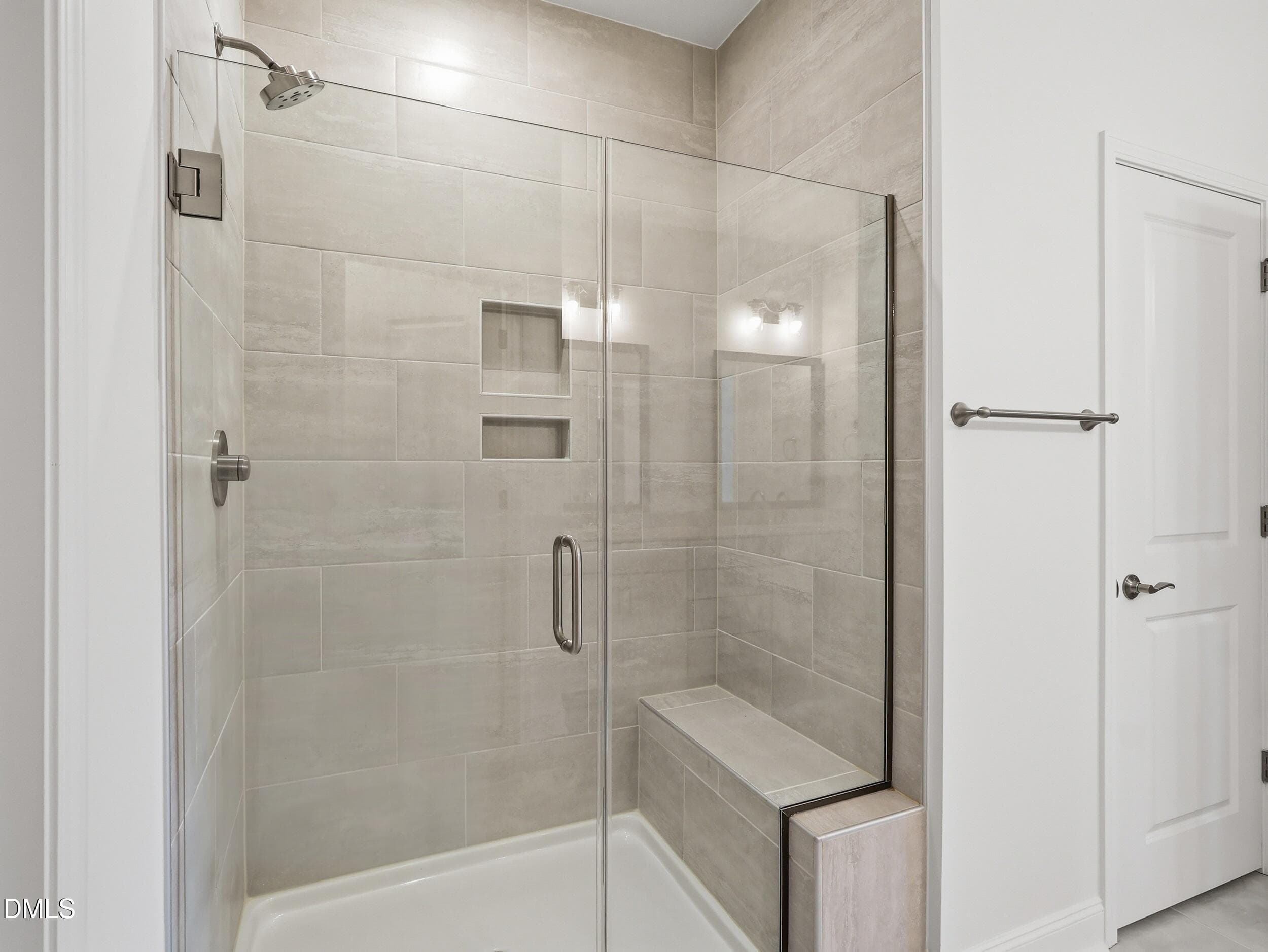 Tile shower - 5820 Genesee Drive, Durham, NC 27712, Durham
