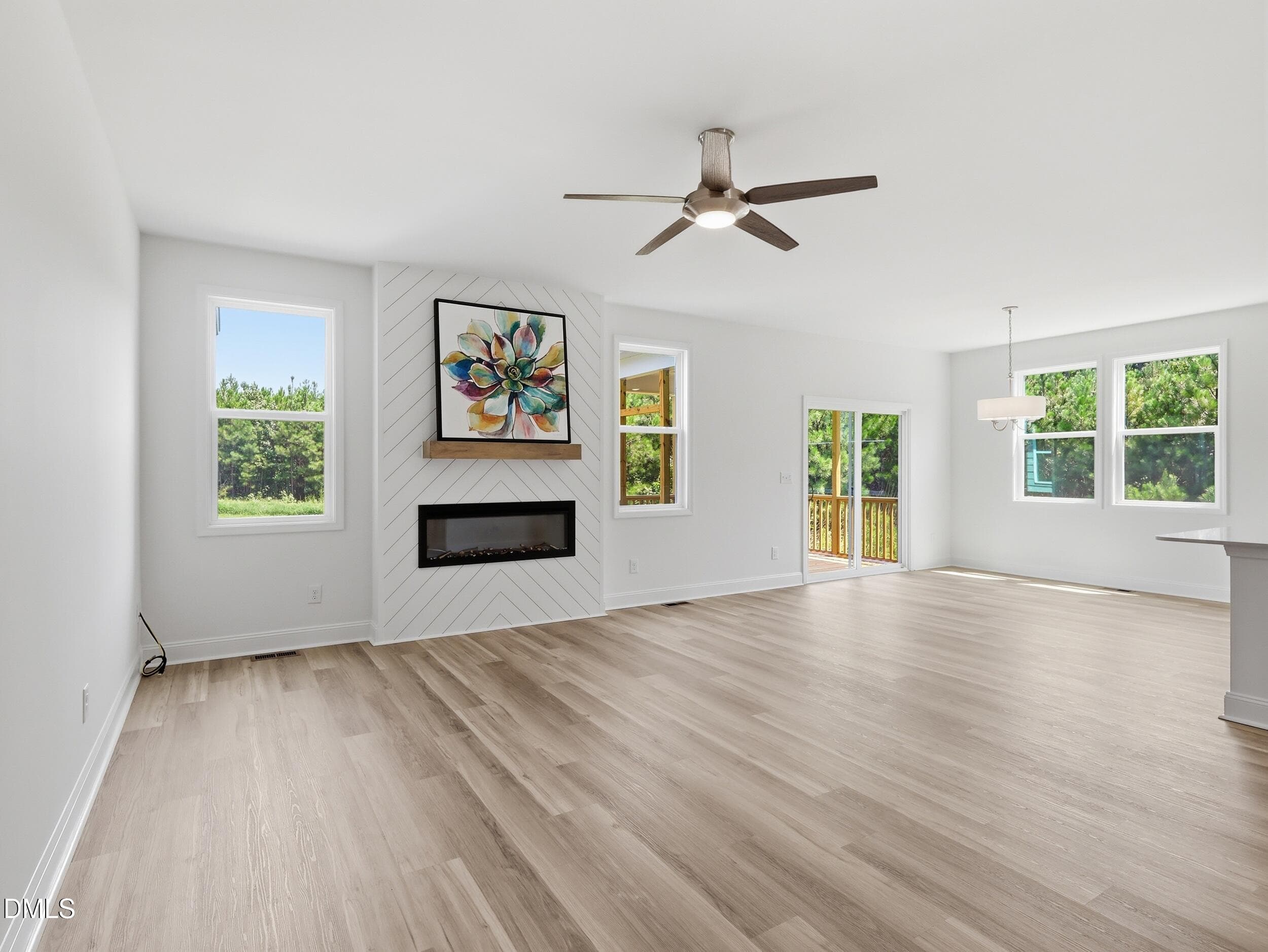 Living room - 5820 Genesee Drive, Durham, NC 27712, Durham