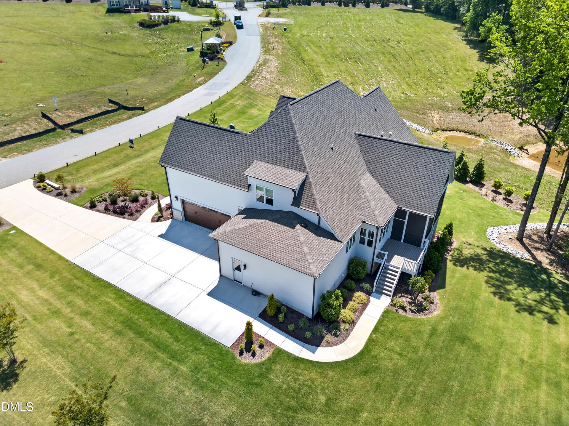 Aerial 10-3000 - 8909 Grand Highland Way, Wake Forest, NC 27587