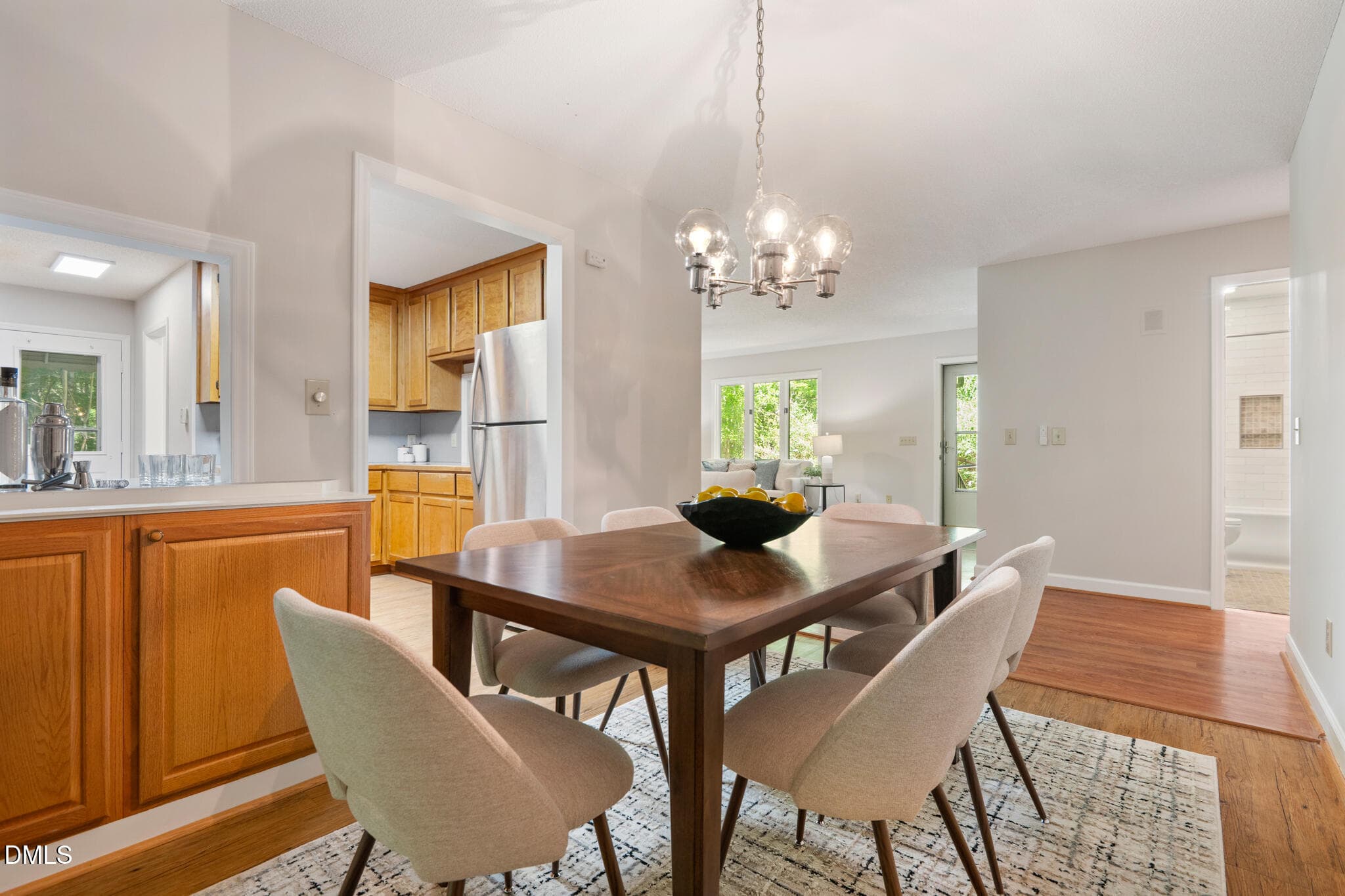 Dining area - 9021 Collins Creek Drive, Chapel Hill, NC 27516, Chapel Hill