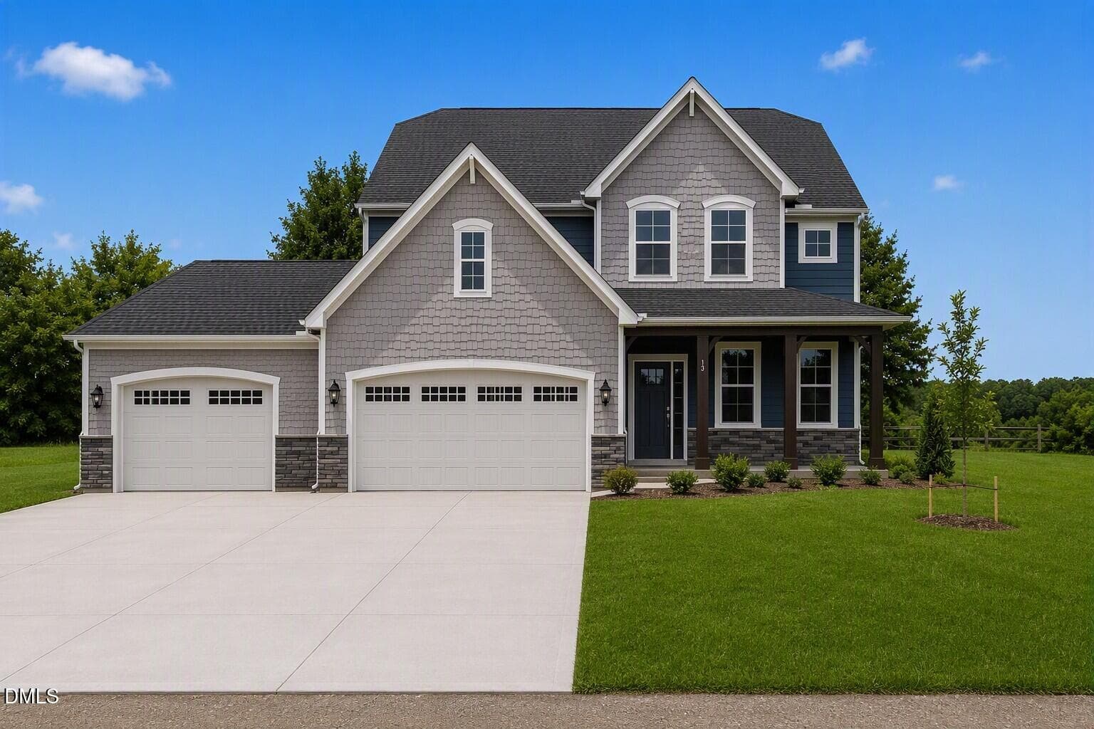 Chatham European B - 3 Car Garage - 370 Glade Drive, Aberdeen, NC 28315