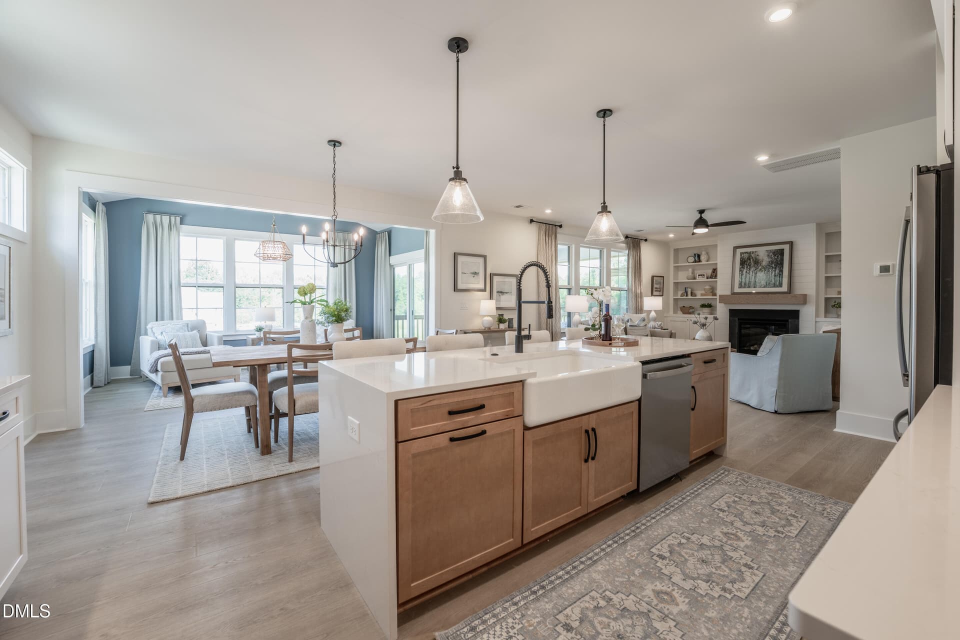 12 HHHunt Homes - Chatham- Kitchen, Dini - 370 Glade Drive, Aberdeen, NC 28315