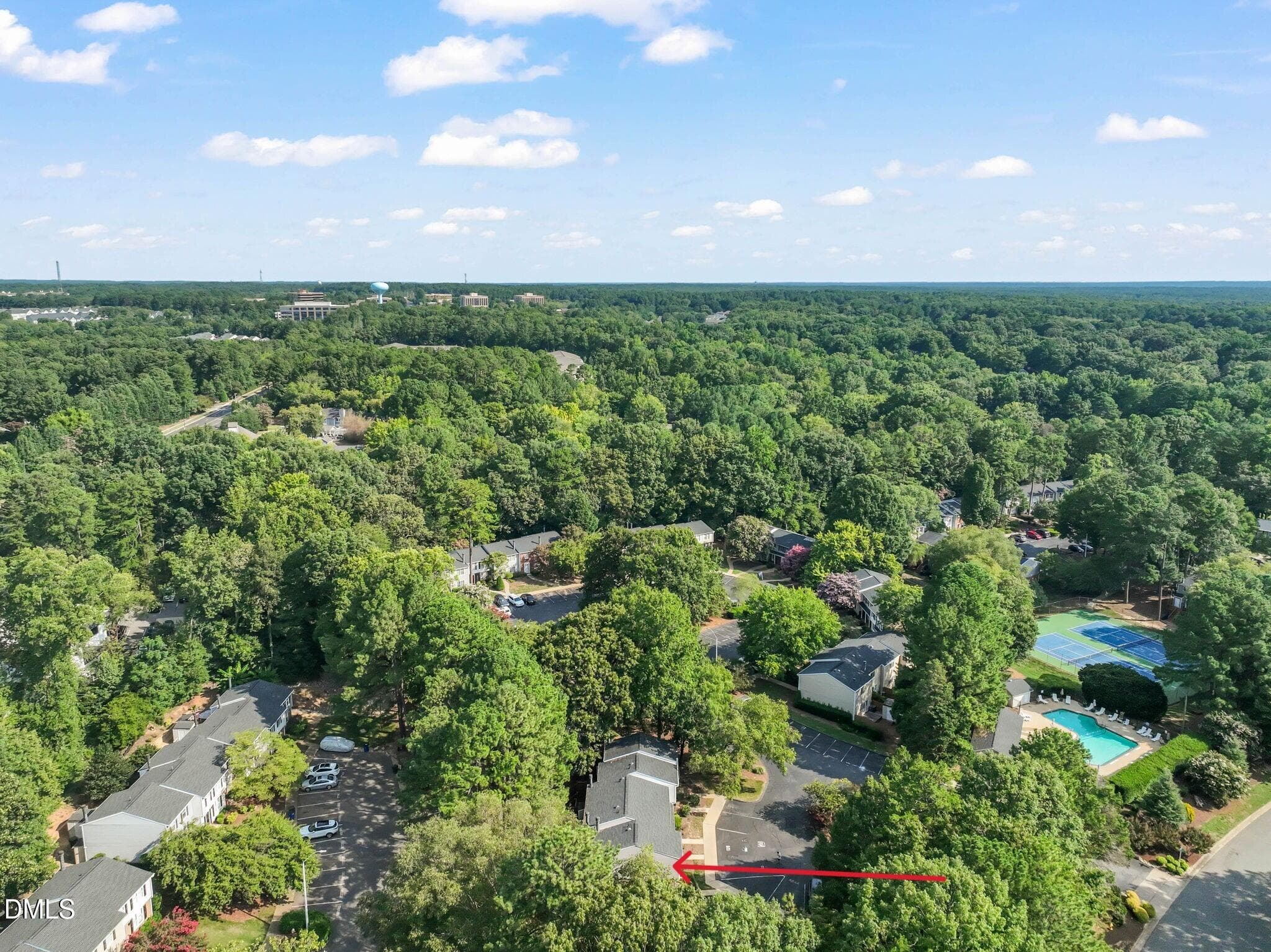 Aerial (4) - 7713 Kingsberry Court, Raleigh, NC 27615, Raleigh