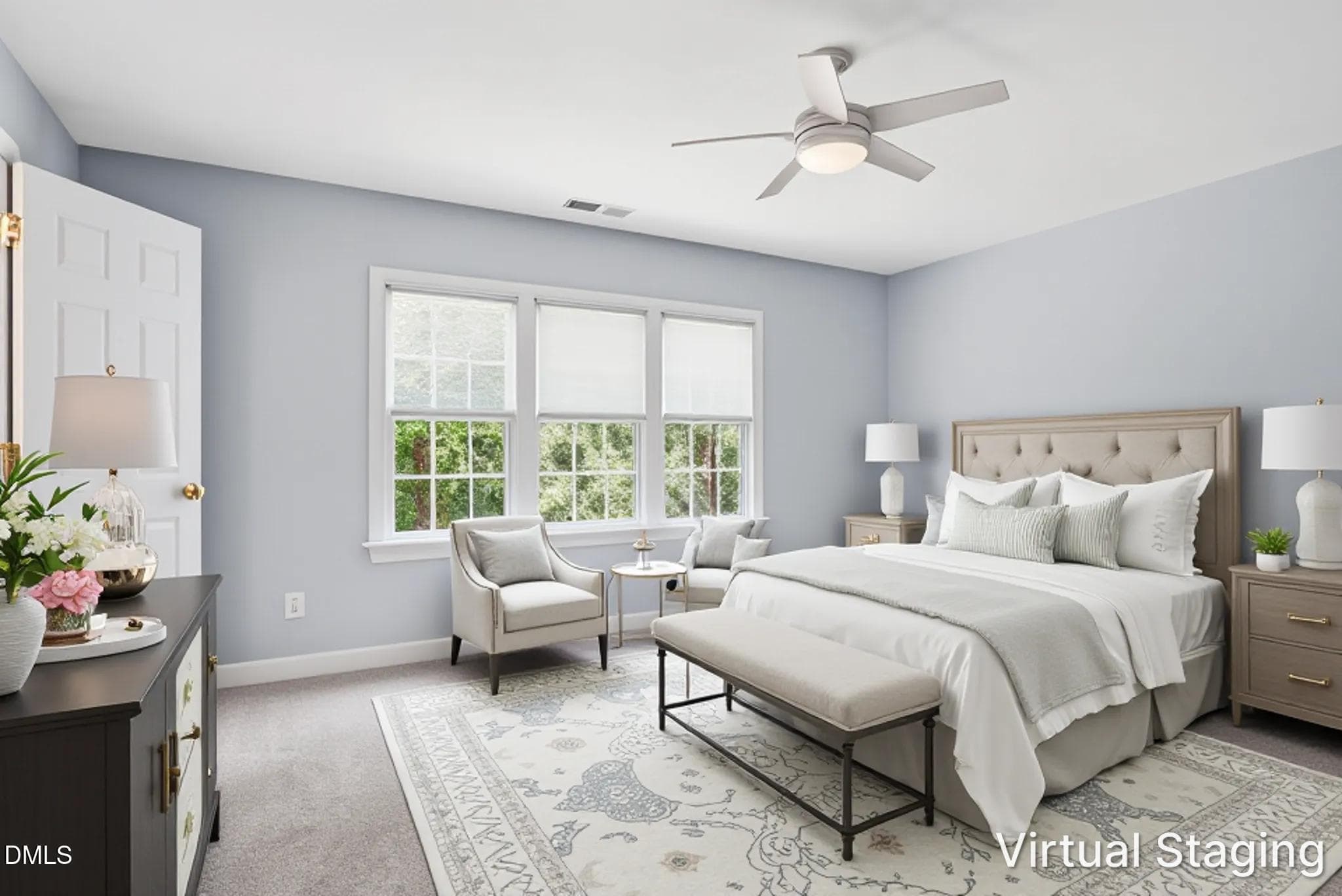 Primary Bedroom - 7 Morgans Ridge Lane, Durham, NC 27707, Durham