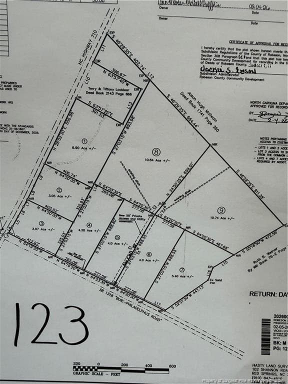 Photo 7 - Lot 9 Buie Philadelphus Road, Red Springs, NC 28377
