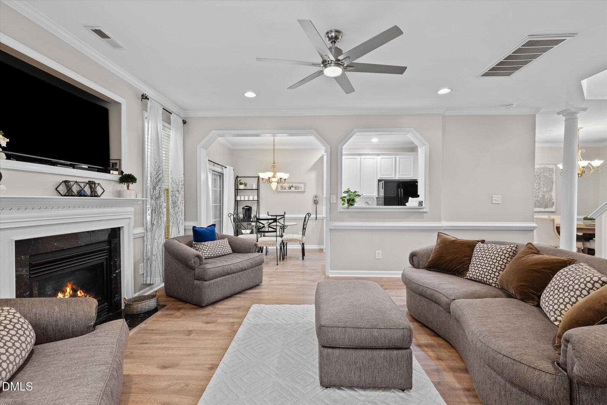 Living Room - 8035 Marsh Hollow Drive, Raleigh, NC 27616, Raleigh