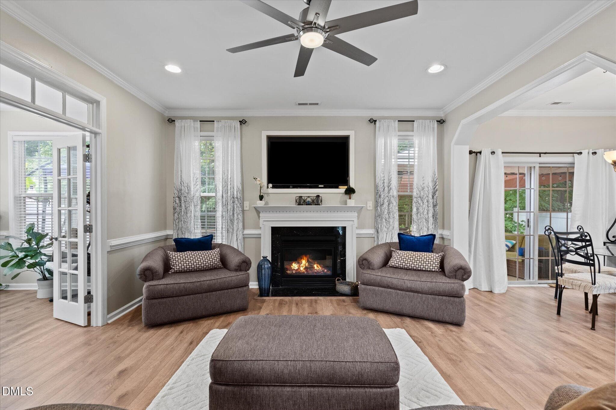 Living Room - 8035 Marsh Hollow Drive, Raleigh, NC 27616, Raleigh