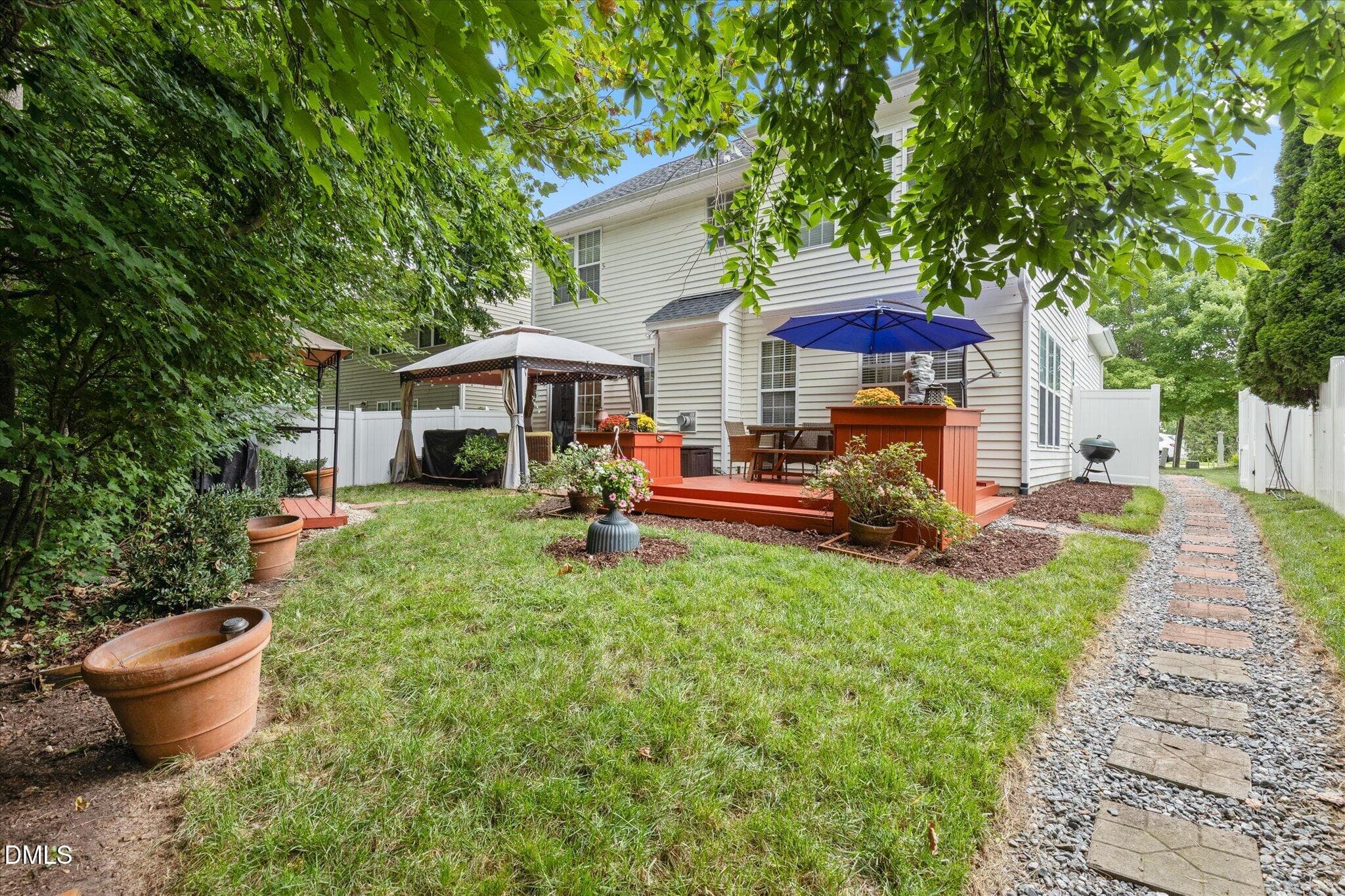 Backyard - 8035 Marsh Hollow Drive, Raleigh, NC 27616, Raleigh