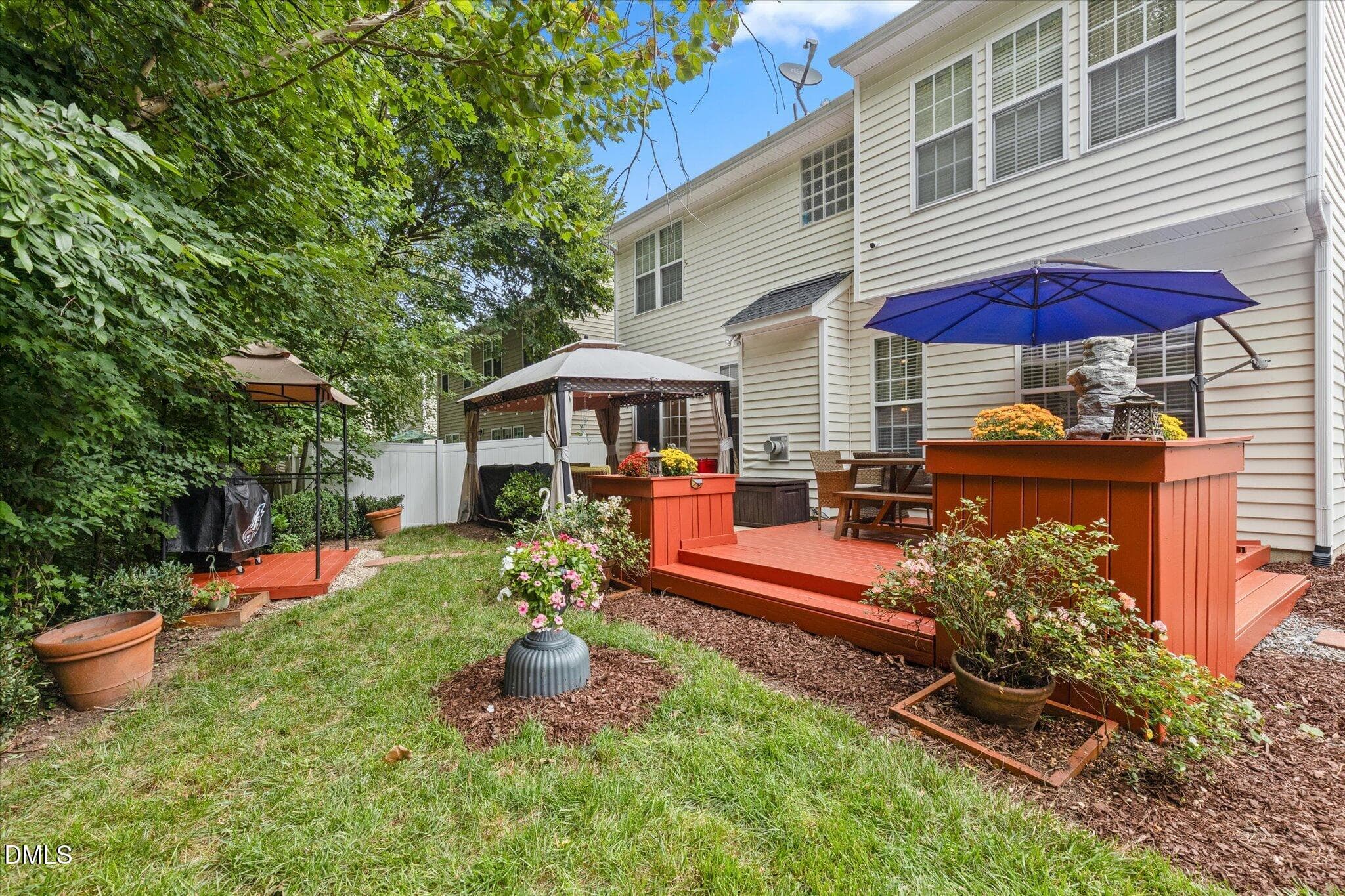 Back of Structure - 8035 Marsh Hollow Drive, Raleigh, NC 27616, Raleigh