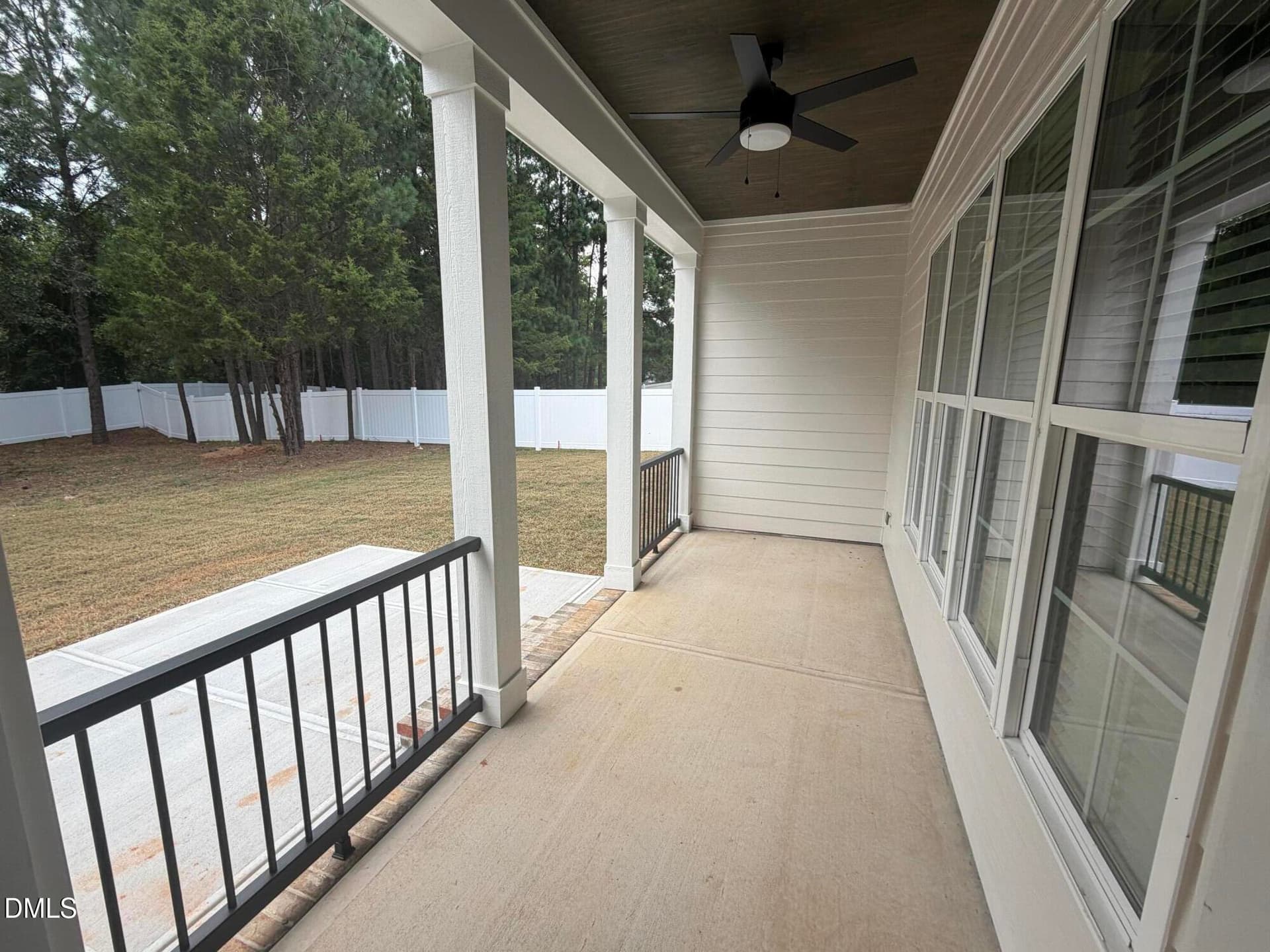 back porch - 152 S Allen Road, Wake Forest, NC 27587