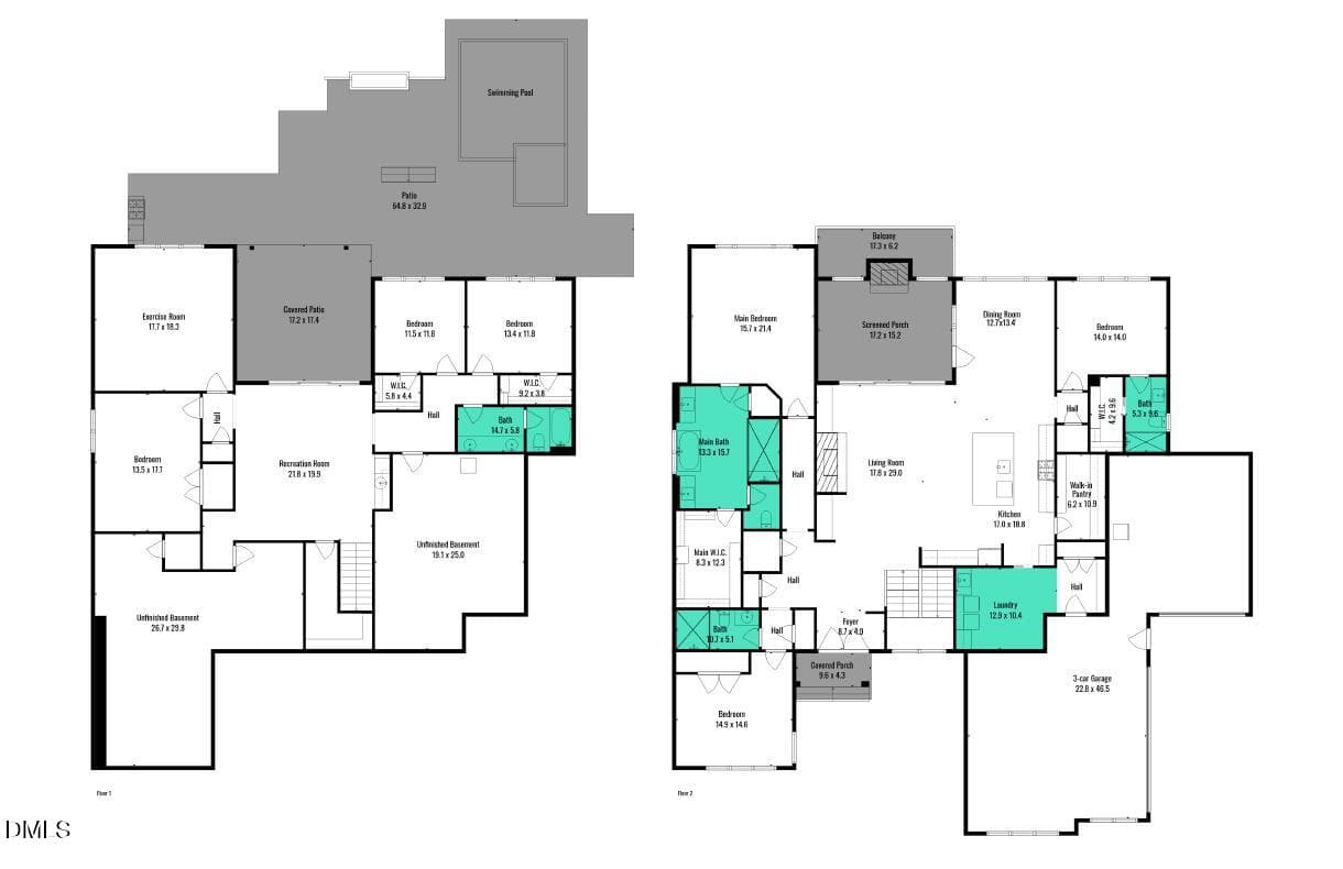 Floor Plan - 2928 Wexford Pond Way, Wake Forest, NC 27587