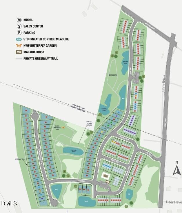Map - 170 Hank Way, Angier, NC 27501
