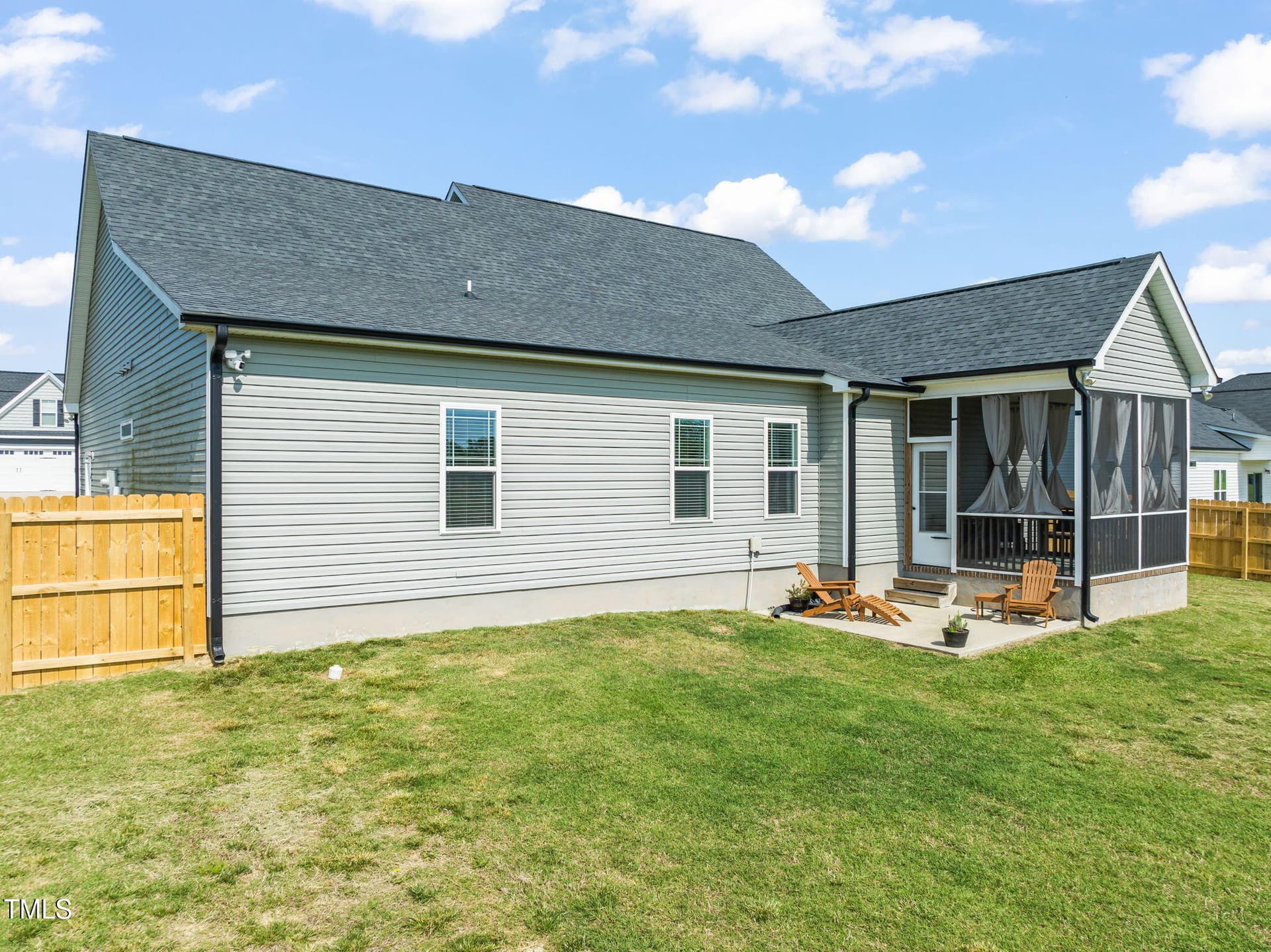 Screen Porch / Patio - 60 Heart Pine Drive, Wendell, NC 27591