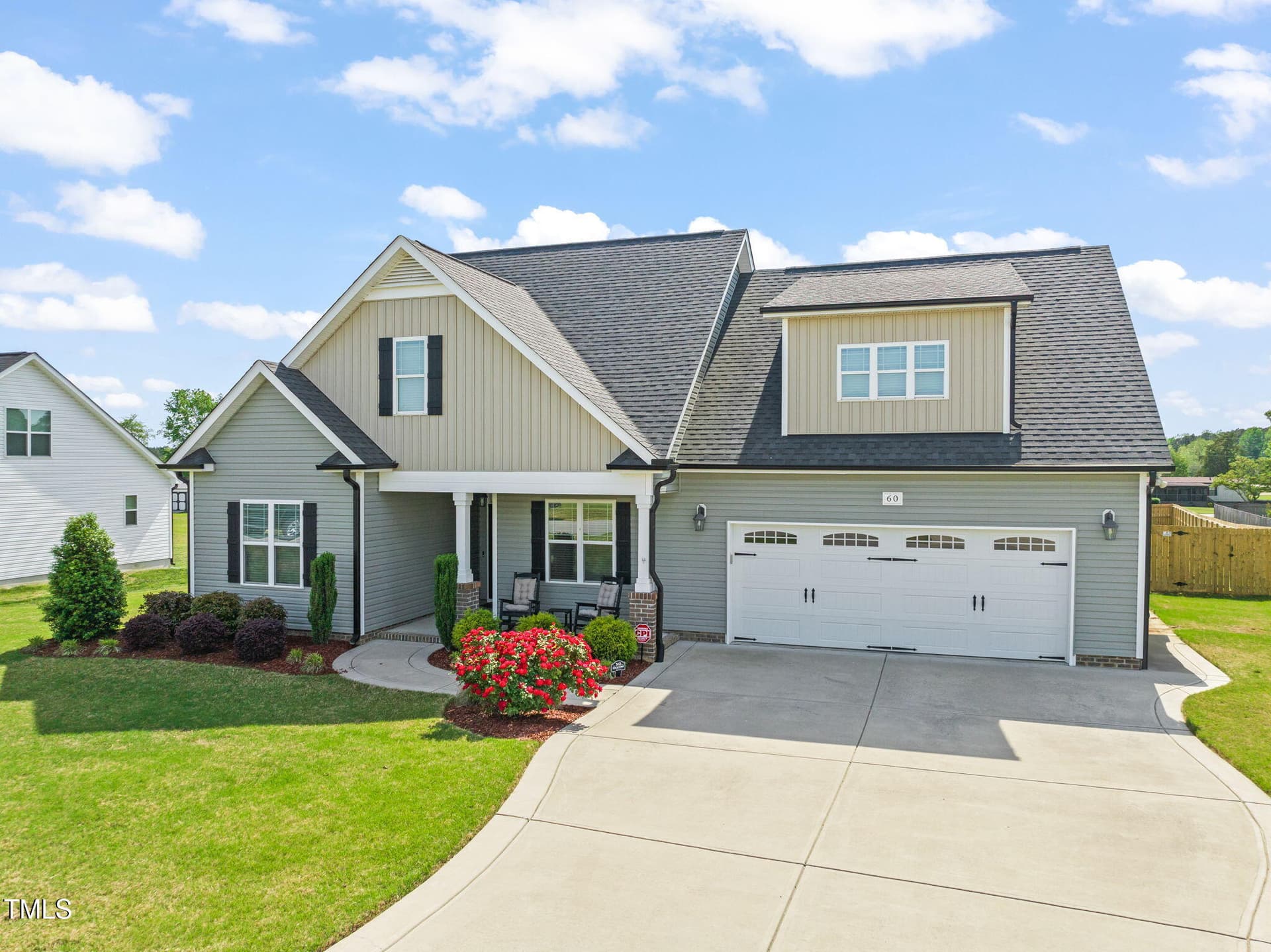 Garage/Driveway - 60 Heart Pine Drive, Wendell, NC 27591