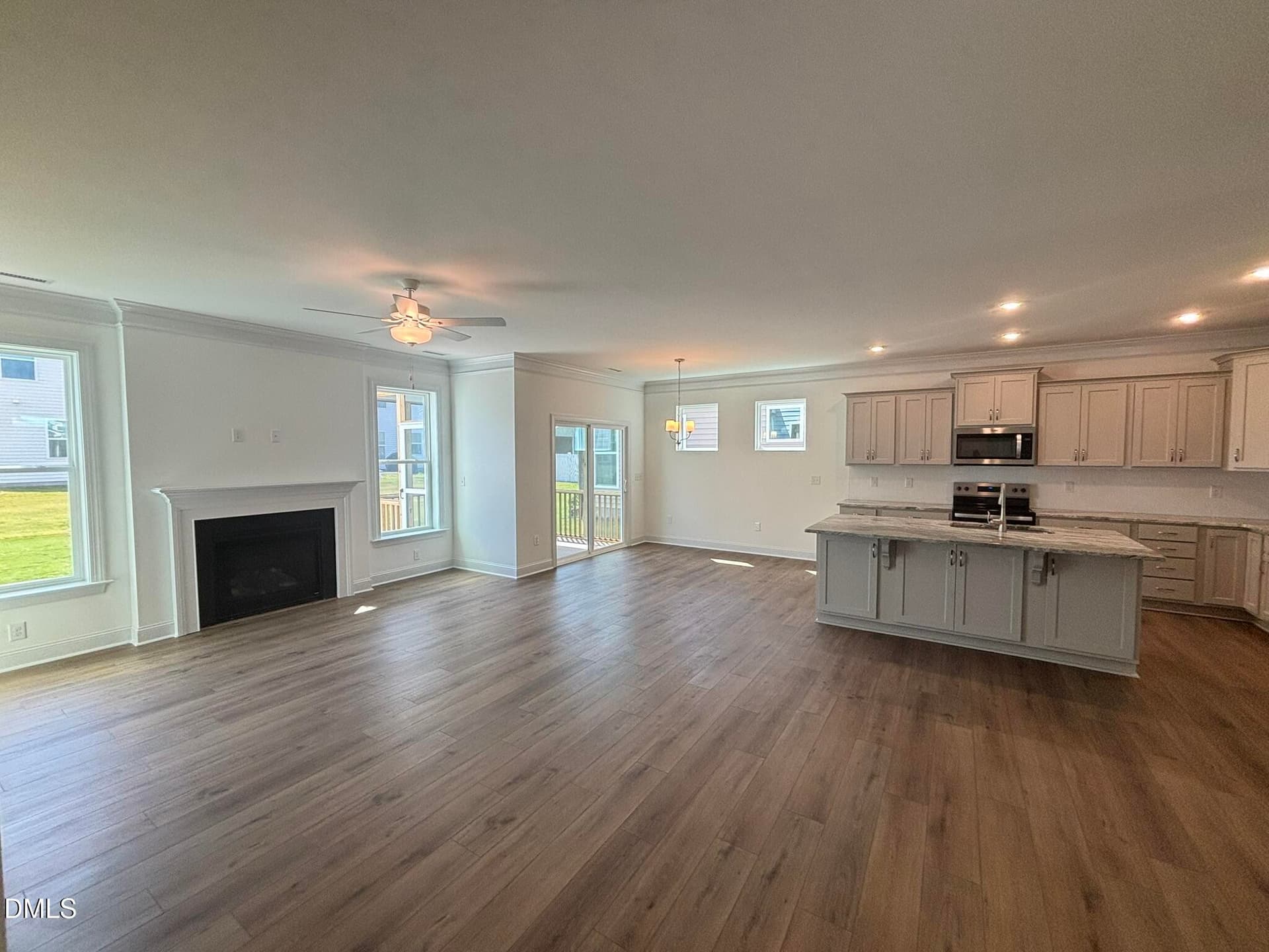 Family Room/Kitchen - 122 Steppe Way, Garner, NC 27529