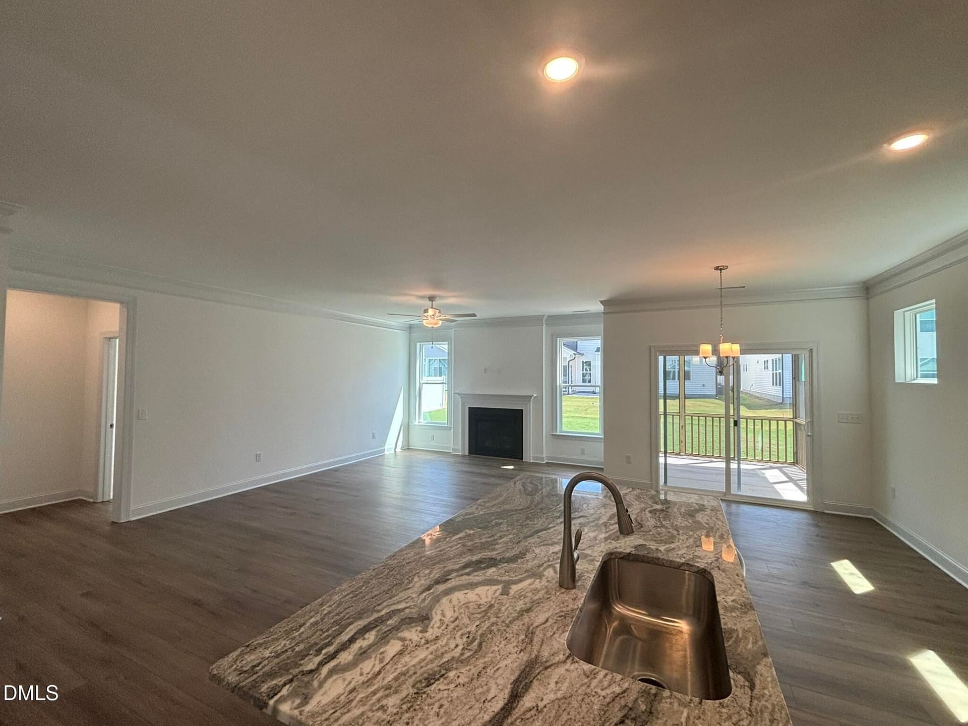 Kitchen into Family Room - 122 Steppe Way, Garner, NC 27529