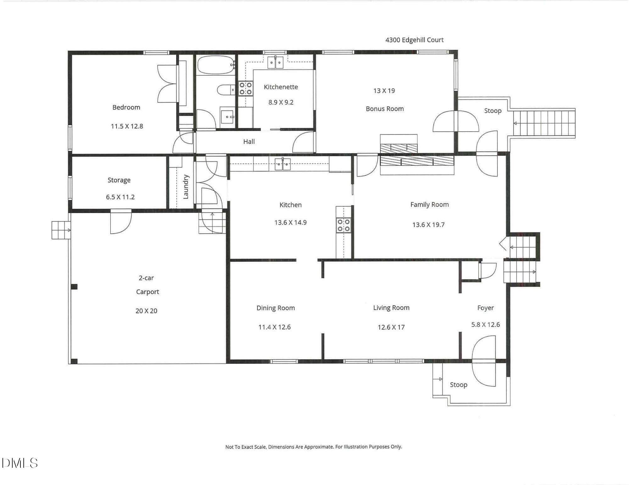 1st Floor - 4300 Edgehill Court, Raleigh, NC 27612, Raleigh