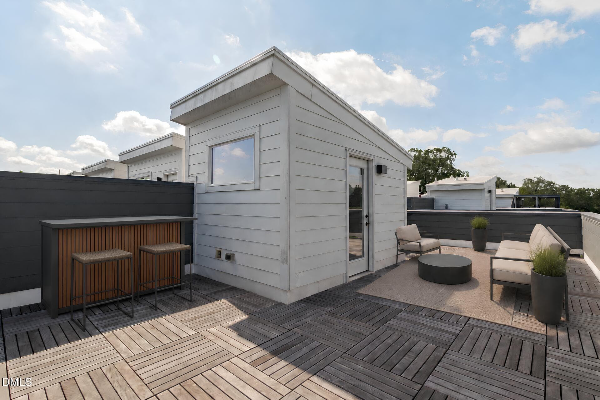 Virtual Rendering of Rooftop_1 - 10 Seawell Avenue 101, Raleigh, NC 27601, Raleigh