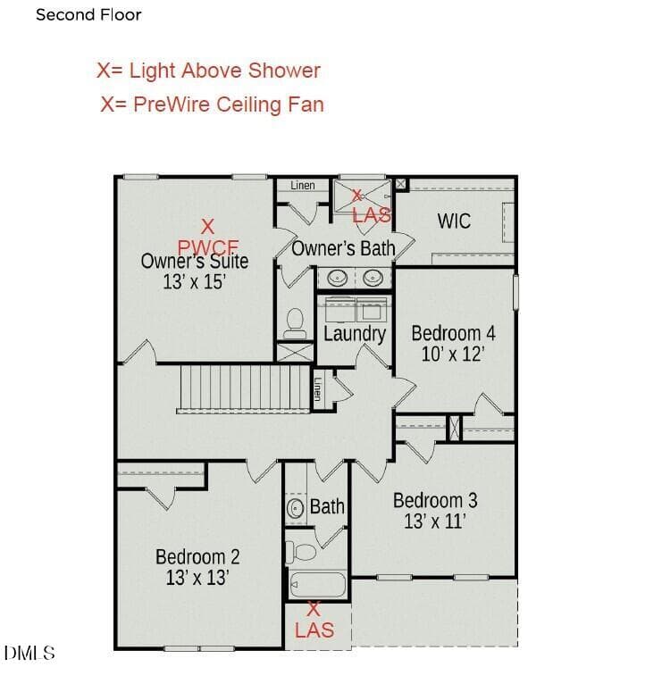 Second Floor - 331 Smith Farms Drive, Lillington, NC 27546