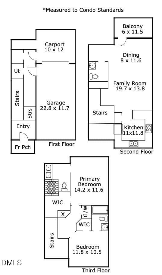 Floor Plan - 1211 Twin Branches Way 102, Raleigh, NC 27606, Raleigh