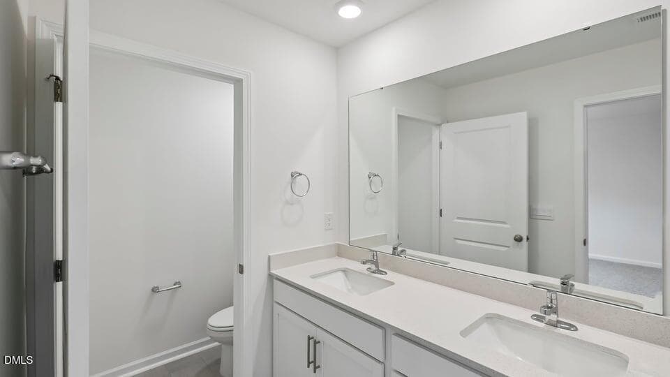 Bathroom - 637 Stream Walk Crossing, Wendell, NC 27591