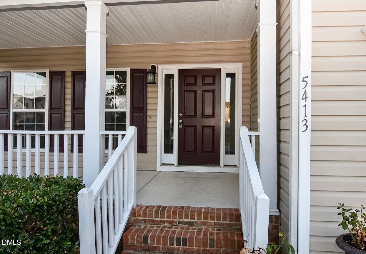 Front Door - 5413 Glenmorgan Lane, Raleigh, NC 27616, Raleigh