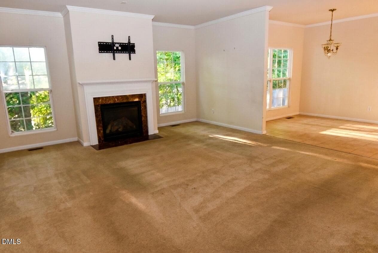 Family Room - 5413 Glenmorgan Lane, Raleigh, NC 27616, Raleigh