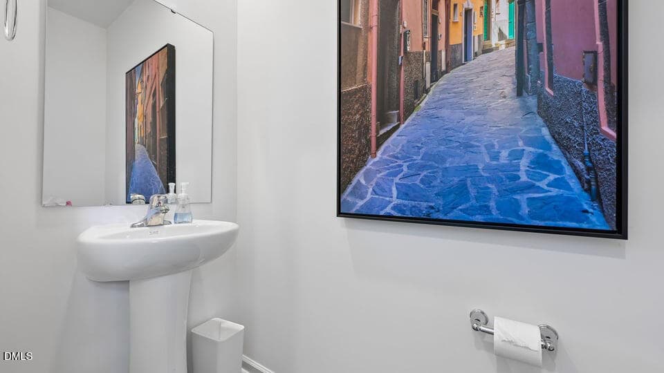 Powder Room - 7429 Bourbon Briar Drive, Raleigh, NC 27604, Raleigh