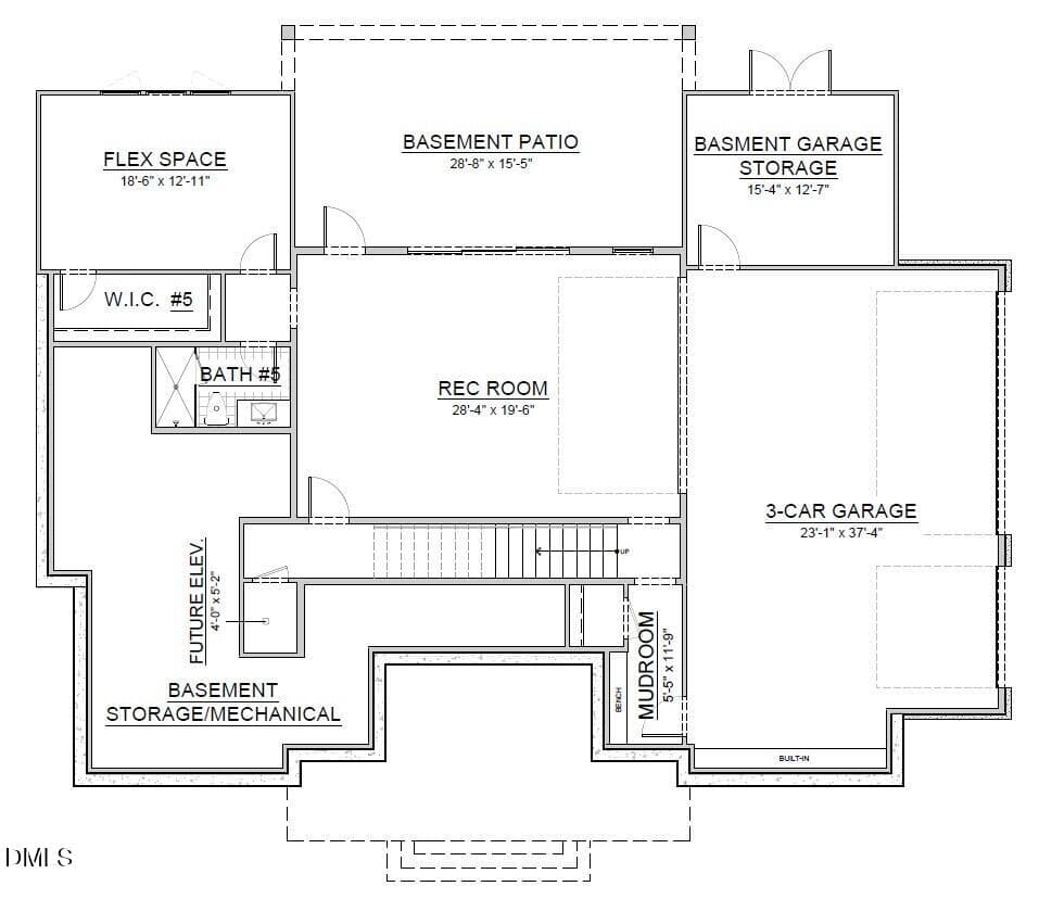 Basement_Lancaster - 7404 Red Maple Ridge Road, Raleigh, NC 27614, Raleigh